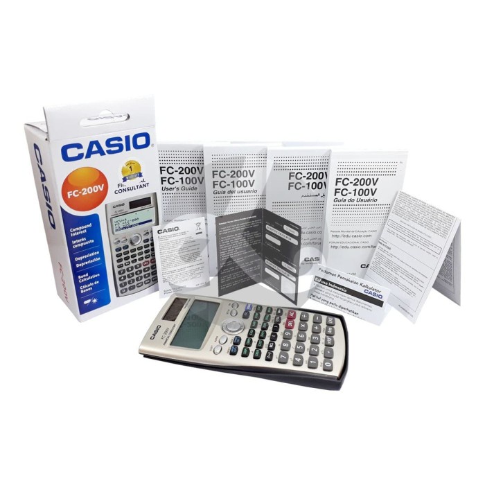 

Kalkulator Casio FC-200V Scientific Calculator FC 200 V Financial ORI