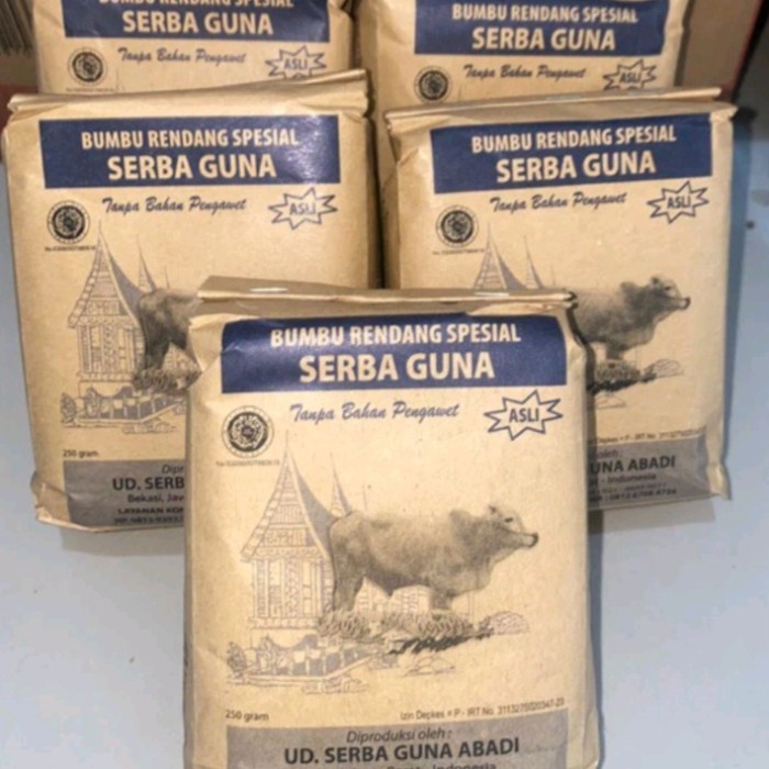 

Promo Bumbu Rendang Serba Guna 1000Gram @Kemasan 250Gram