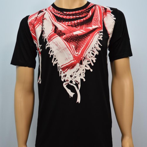 sorban Pakaian Pria Kaos Muslim Baju Lebaran SORBAN MERAH 3D(G1D1) sorban arab BISA COD TERLARIS sur