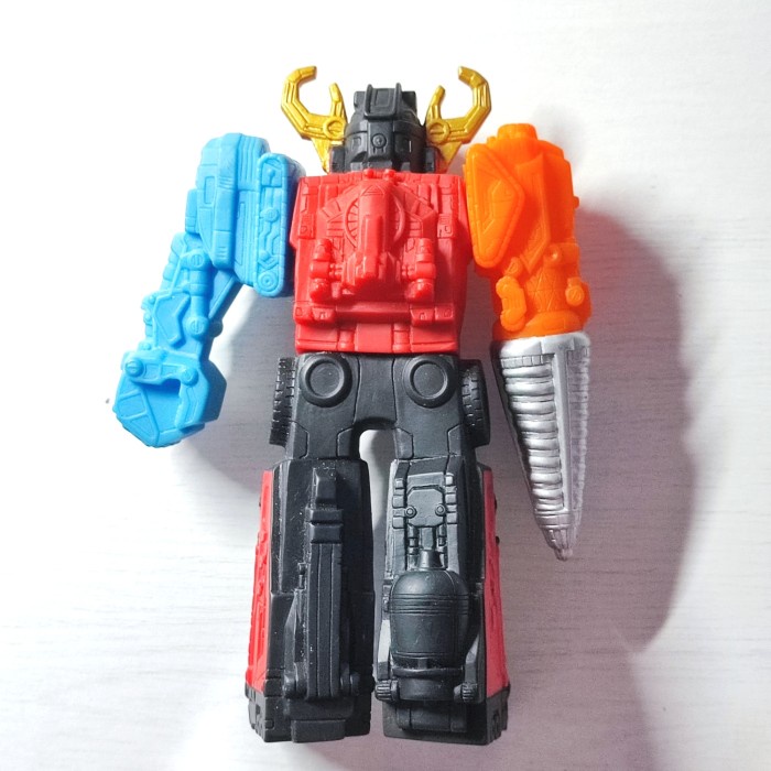 super robo gougou sentai boukenger action figure bandai megazord mecha telorayampuyuh