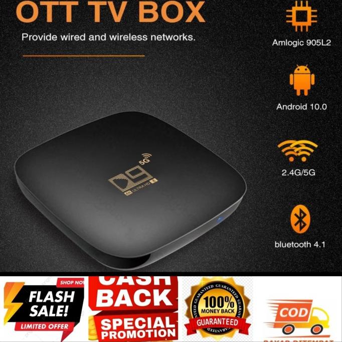 Android tv box ram 2gb 4K suport 5g Ultra Hd