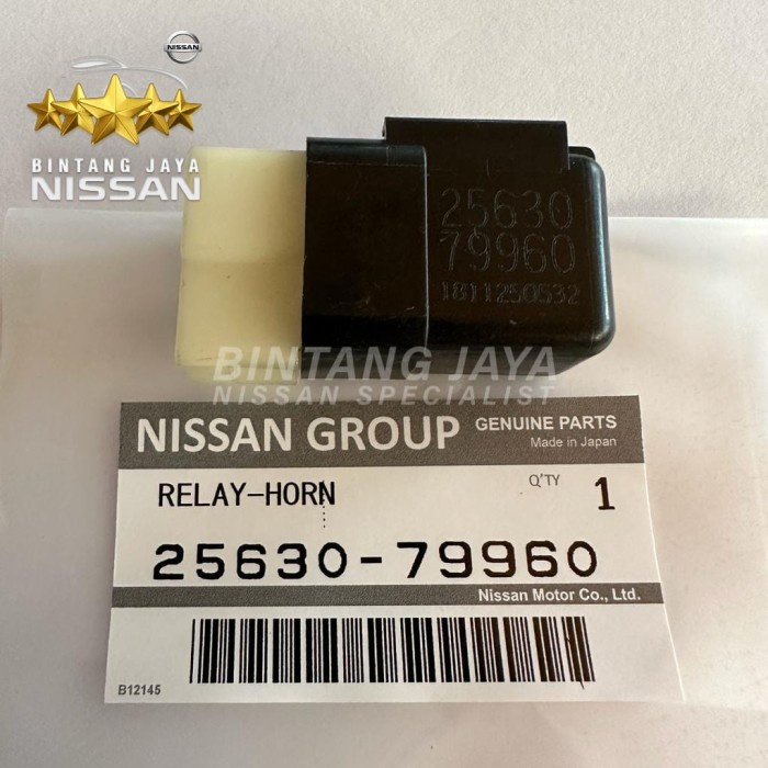 Relay Klakson Hitam Nissan All Car (Bintang Motor Nissan)