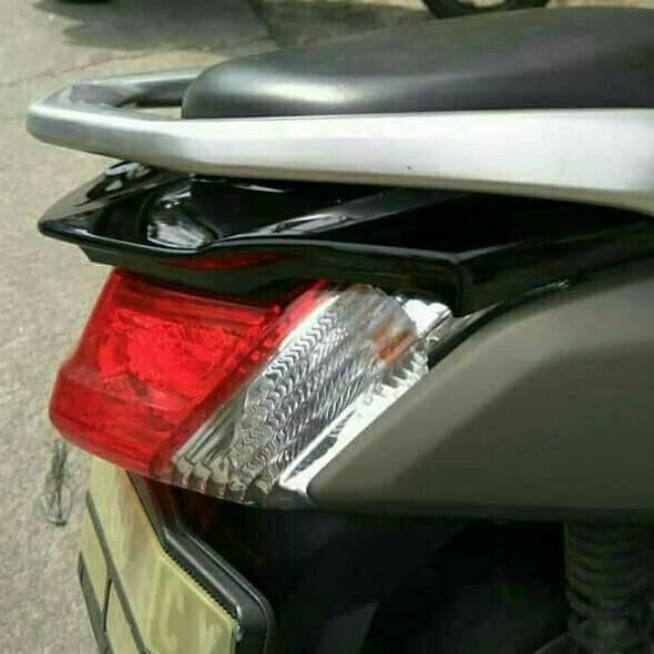 Ducktail Nmax / Sirip Belakang Nmax Hitam Merah Biru Doff Putih Nmax star