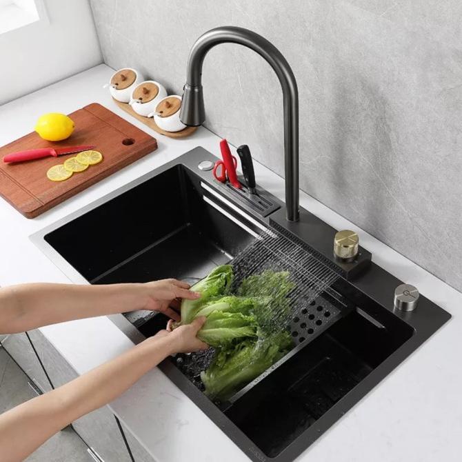 KITCHEN SINK ICHSAN 7545 WATER FALL-LUXURY SINK