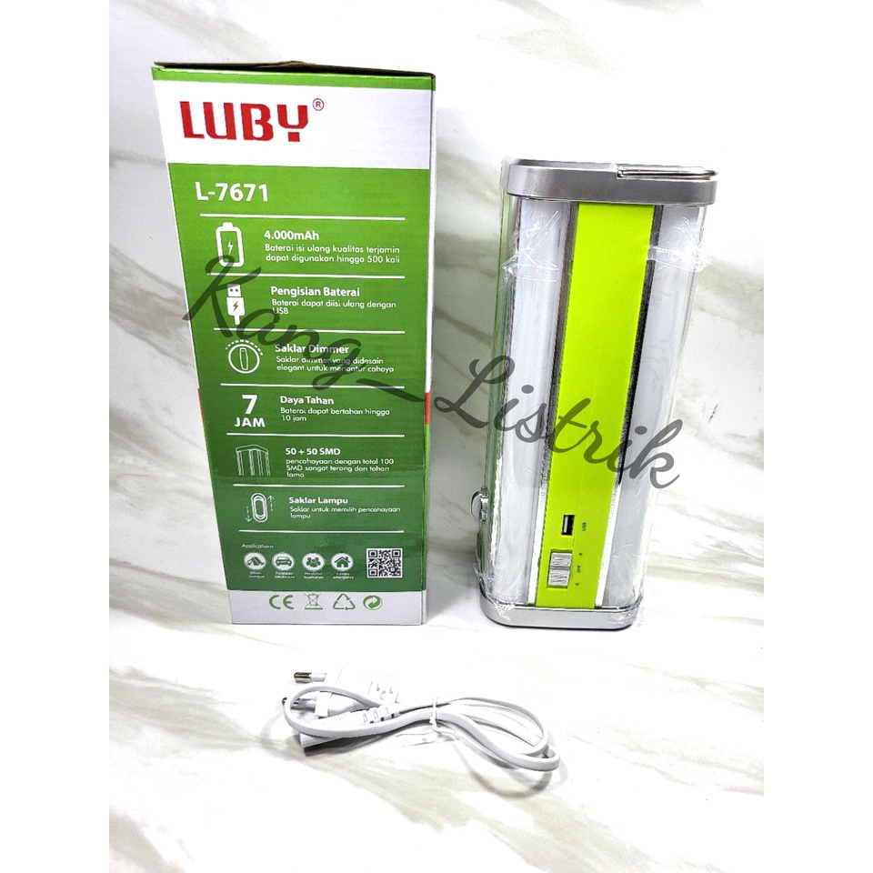 Lampu Emergency Luby L-7671
