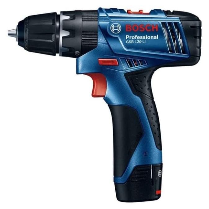 Mesin Bor Baterai Bosch Gsb 120 Li Gsb120Li Cordless Drill