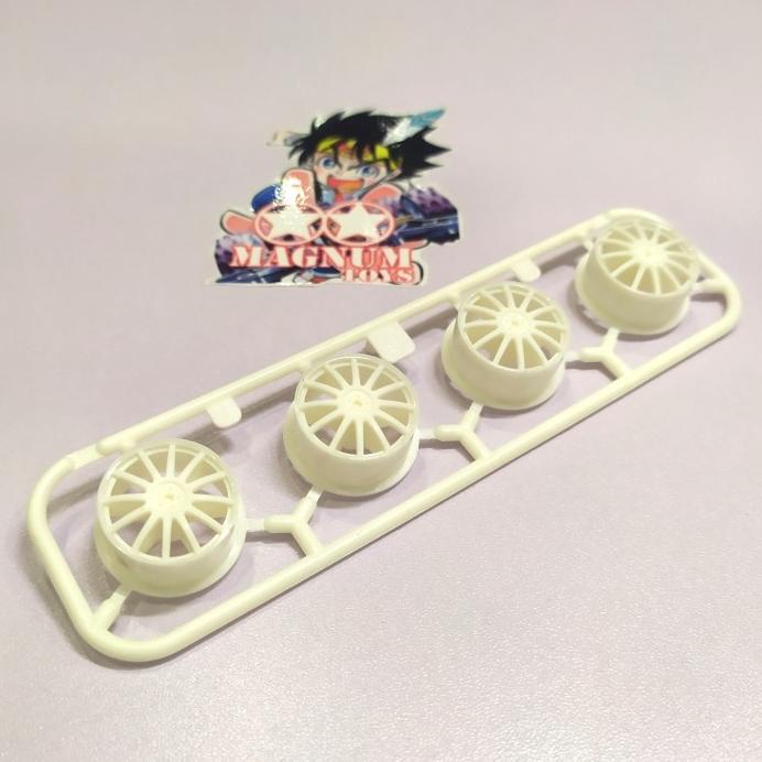 Gratis Ongkir Rep Tamiya Velg Medium Fin ( Putih ) Special Edition (tam00j.apa)