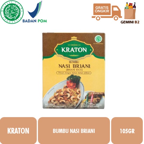 

Bumbu Kraton Nasi Briani 105GR