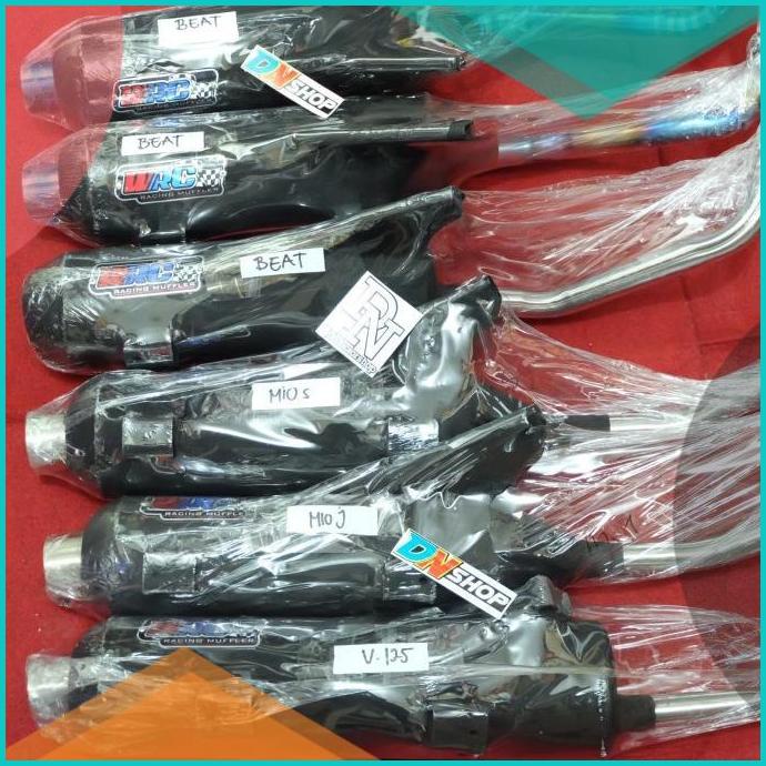 Knalpot wrc original leher stainless matic honda 20JVLZ3 tools n part