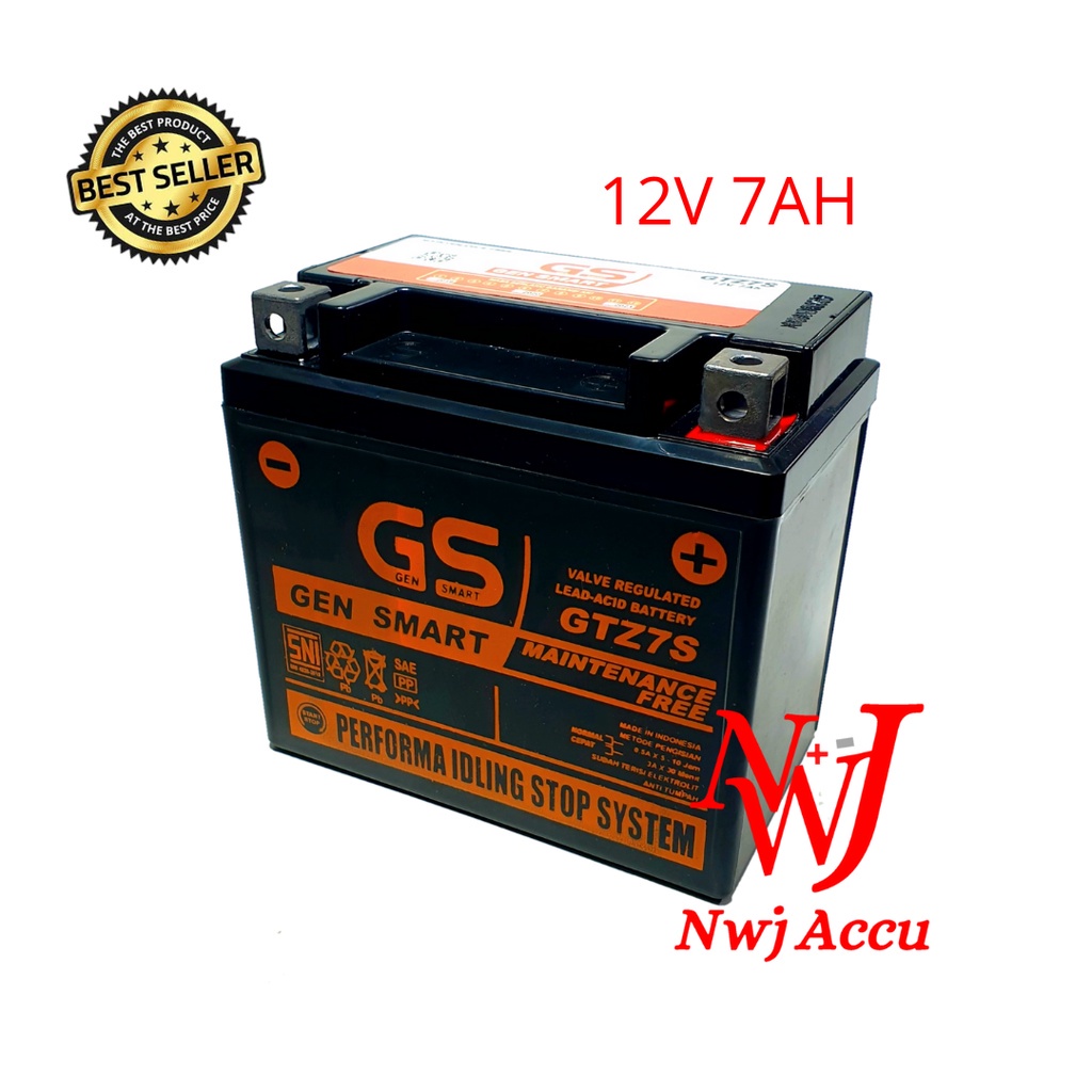 Aki Kering Motor Honda Pcx 125 Pcx 150 Pcx 160 Gtz7S Gtz6V Ytz7S Ytz6V Gs Gen Smart Mf