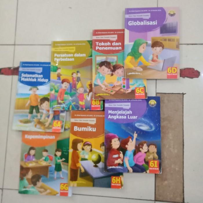 

Buku pelajaran TEMATIK TERPADU KELAS 6 SD 6A,7B,6C,6D,6G,6H & 6I Best Seller