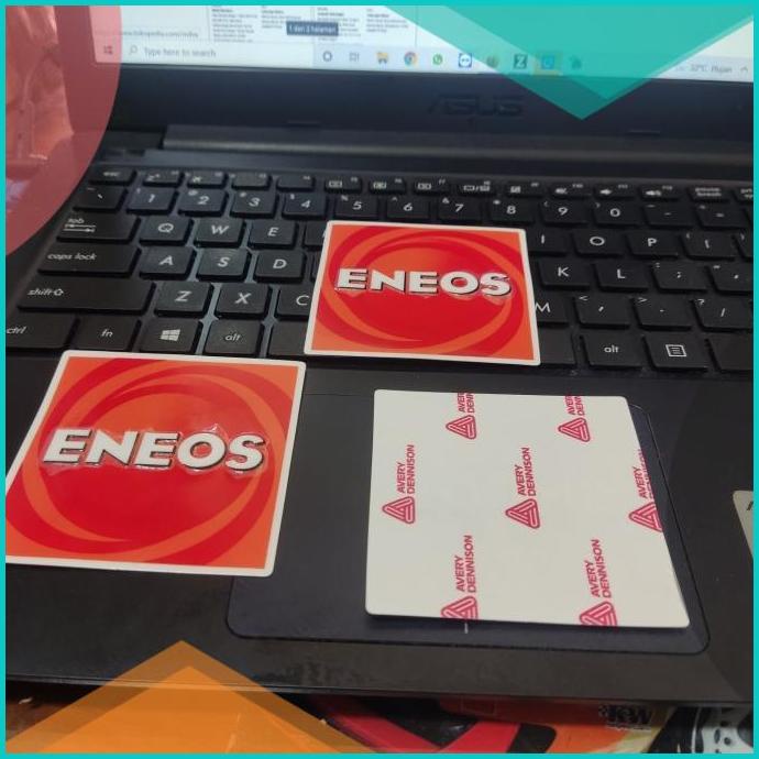 

STIKER ENEOS ORIGINAL +-7 CM (LANGKA, TERBATAS) 20JVLZ3 sparepart 30O