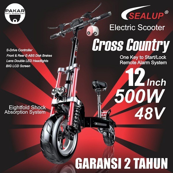 Spare Part Scooter Sealup Q23 / Spare Part Skuter Sealup Cross Country Kualitas Premium