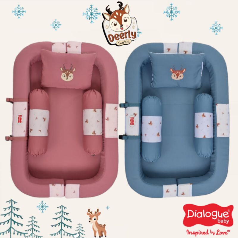 Dialogue Baby Kasur Bayi Sofa + Kelambu Deerly Series - Baby Mattress + Mosquito Net