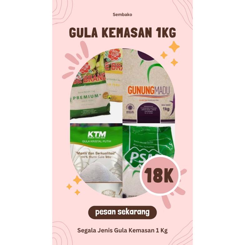 

NEW ARRIVAL GULA KEMASAN 1 KG HANYA HARI INI