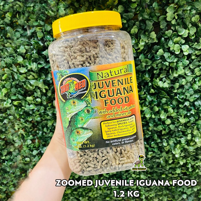 ZOOMED JUVENILE IGUANA FOOD 1.2KG MAKANAN REPTIL IGUANA KADAL RHINO