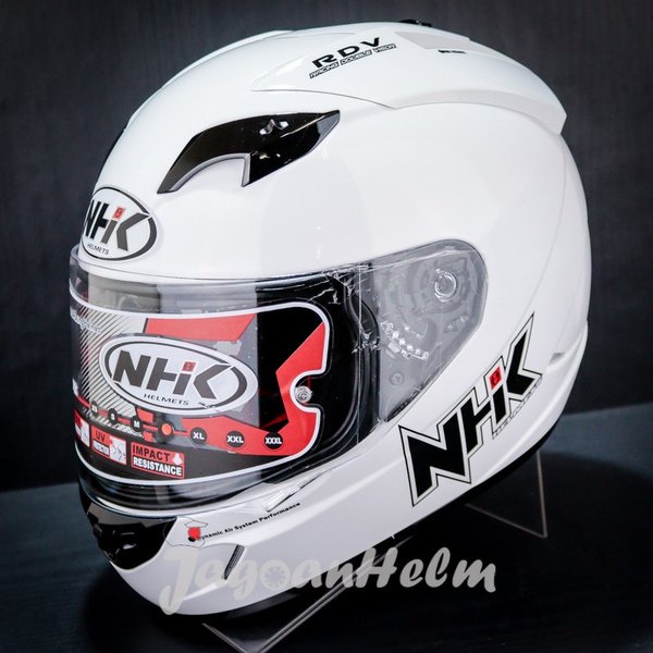 Helm Nhk Gp 1000 Solid White
