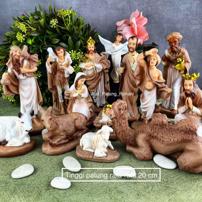 Tracy Patung Set Natal 20 Cm