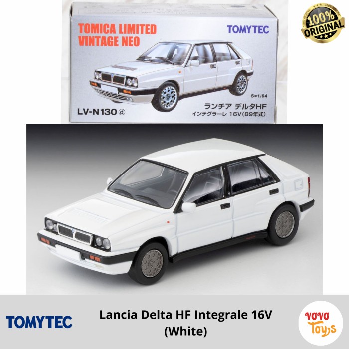 FLASH SALE TOMICA LIMITED VINTAGE NEO TLV-N130D LANCIA DELTA HF INTEGRALE 16V TERMURAH