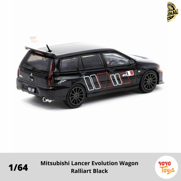 MUST HAVE TARMAC WORKS 1/64 MITSUBISHI LANCER EVOLUTION WAGON RALLIART TARMAC64 TERLARIS