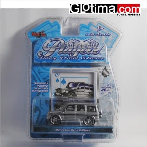 DISKON SPESIAL MAISTO PLAYERZ MERCEDES BENZ G CLASS SILVER DIECAST TERMURAH