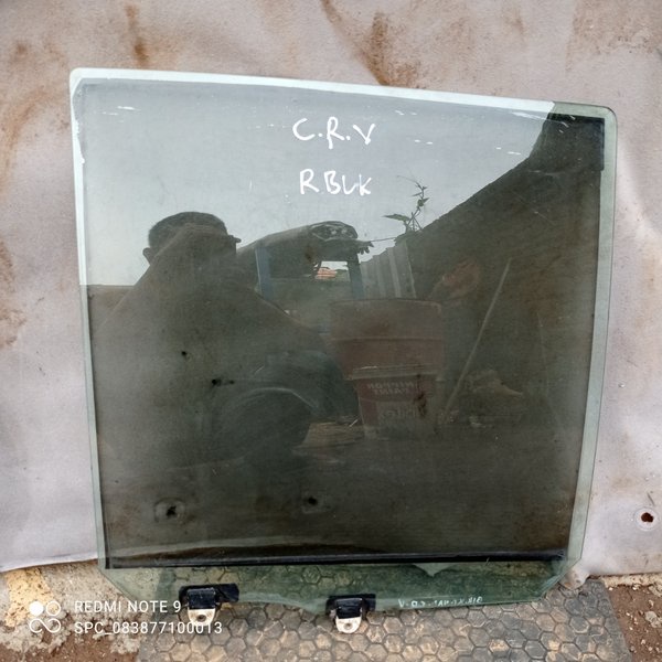 Kaca Pintu Belakang Kanan R Honda Crv Cr-V Gen 1 Gen1 Copotan Original #Copotan Bergaransi