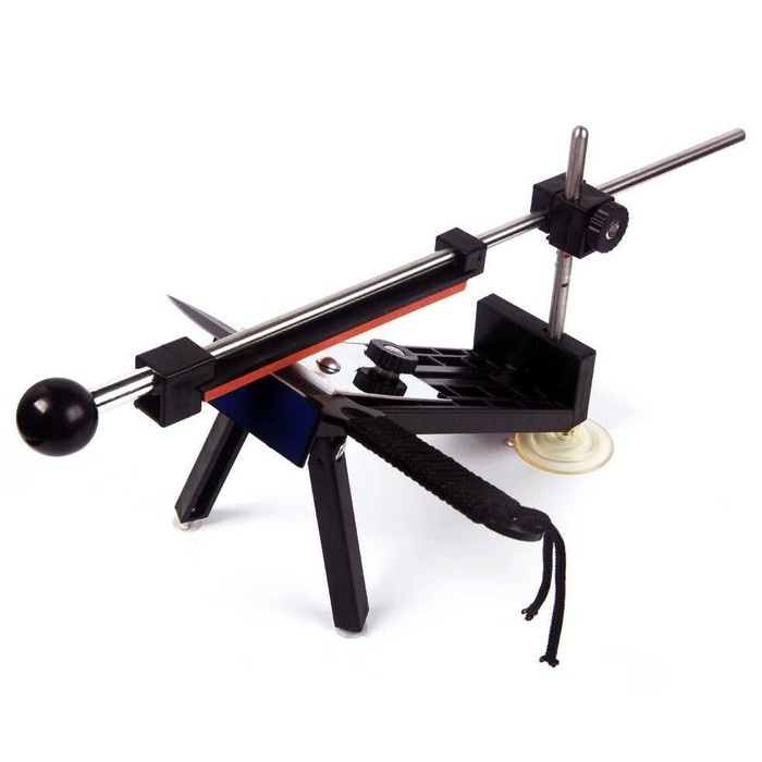 Alat Bantu Pengasah Pisau Sudut Asah Stabil + 4 PCS Batu Asahan Tajam