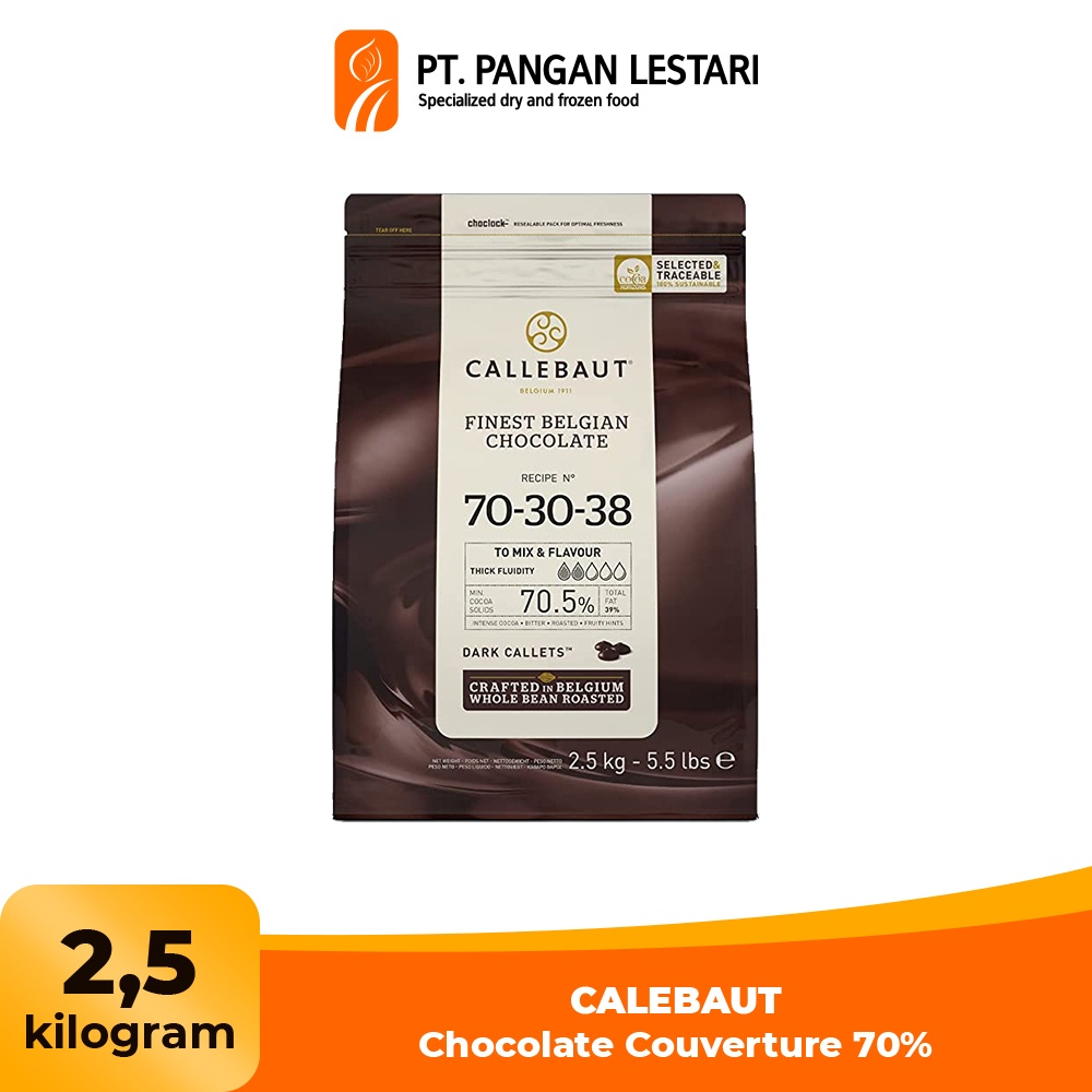 

CALLEBAUT Chocolate Couverture 70% 2,5 kg