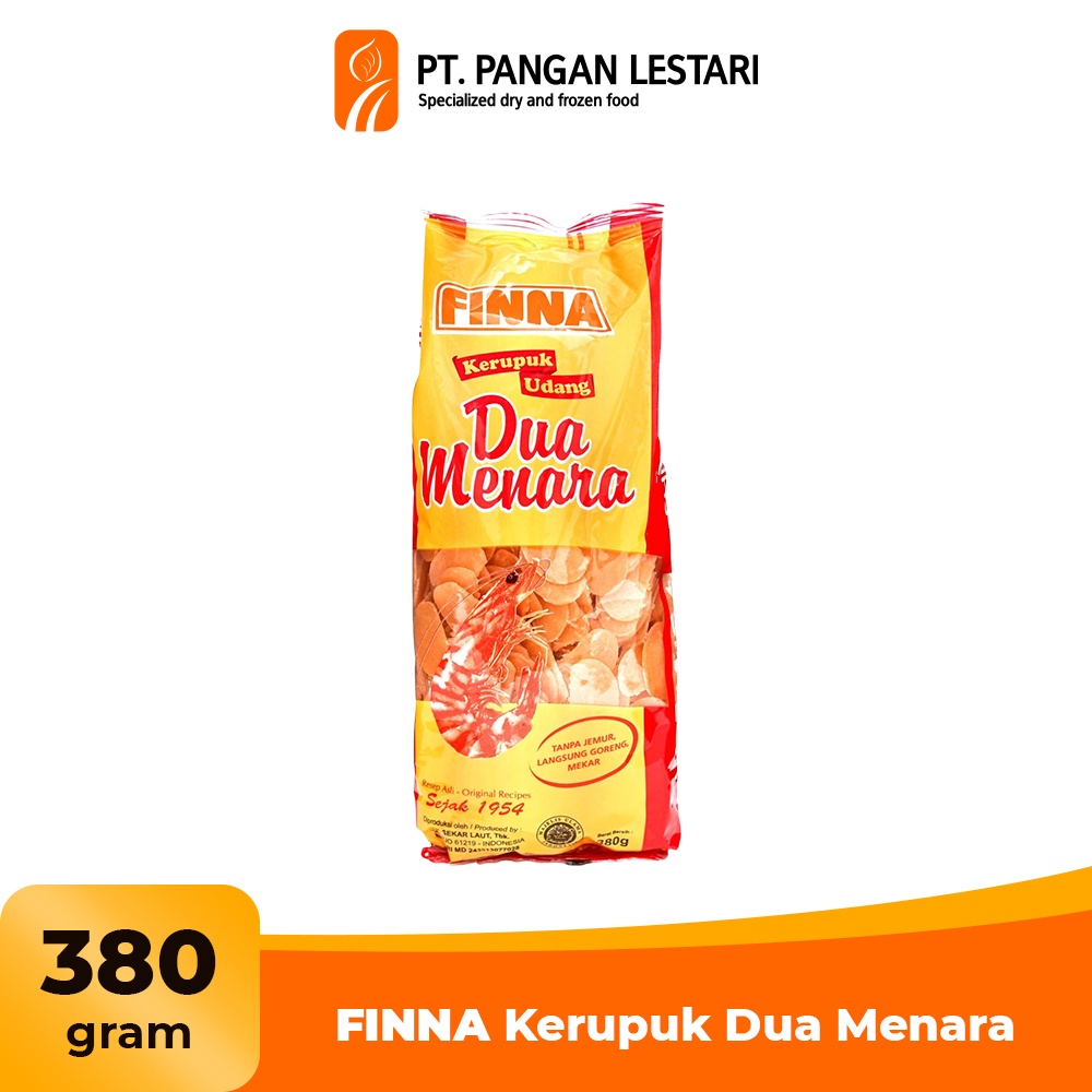 

FINNA Kerupuk Udang Dua Menara 380 gr