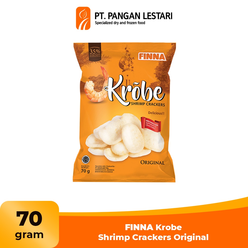 

FINNA Krobe Snack Kerupuk Udang Rasa Original