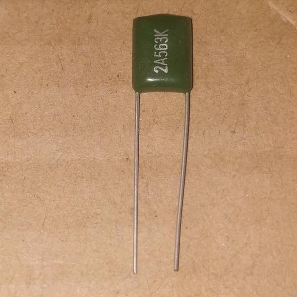 C 56nF 56n 56 nF n Mylar Millar Milar 563 2A563J