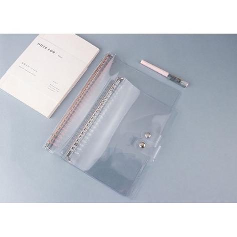 

COD Binder Bahan PVC RING Warna PASTEL A5 B5 / map Binder Plastik ring 20 dan 26 lubang Termurah