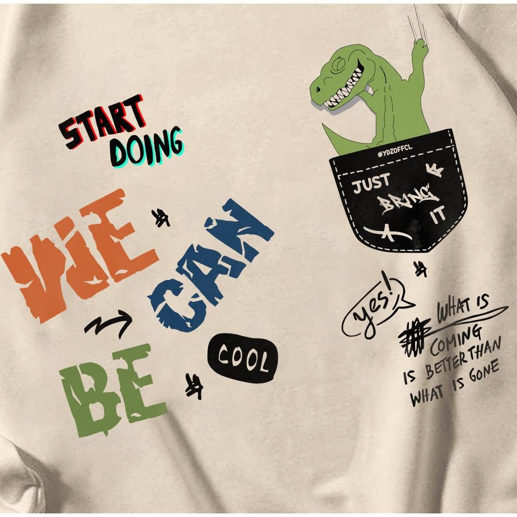 Diskon Yudaz Basic Sweater T-Rex Start Doing Size M-Xxl ( Pria & Wanita ) Promo