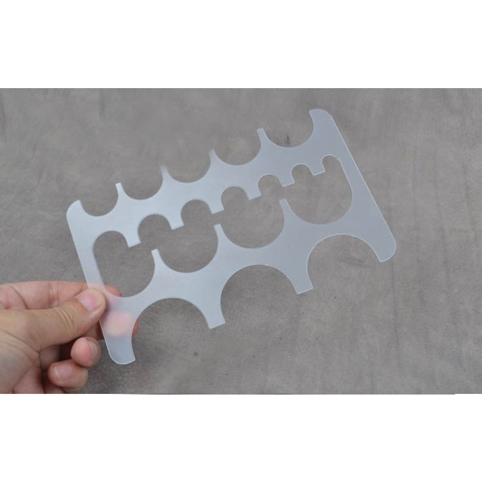 

penggaris pattern leather tools perlengkapan kulit craft tools