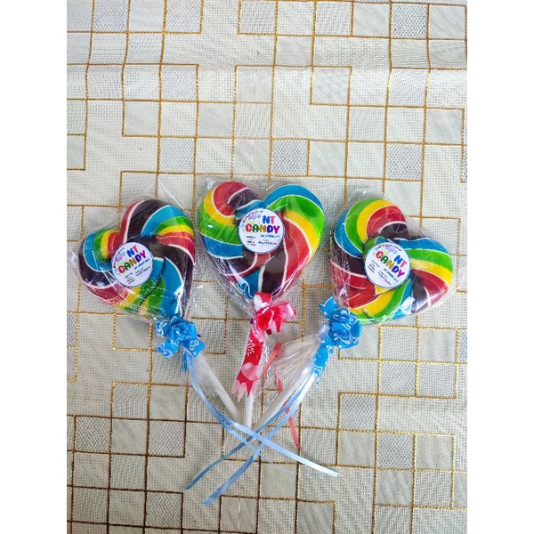 

permen lollipop candy diameter 8.5 cm love.premium