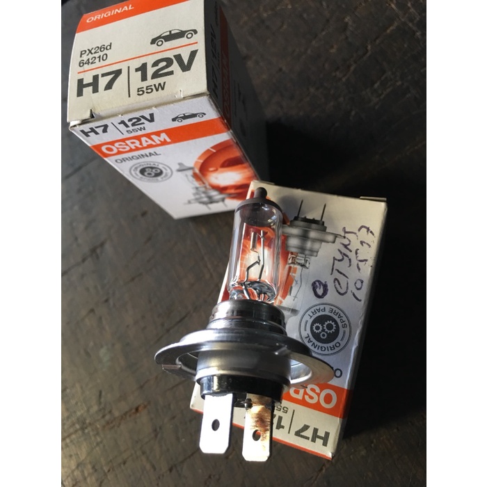 lampu halogen h7 original osram mahendra11shops