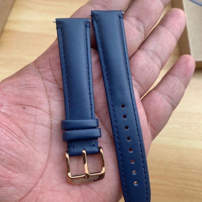 STRAP TALI JAM TANGAN WANITA FOSSIL NAVY 18MM TALI JAM TANGAN FOSSIL