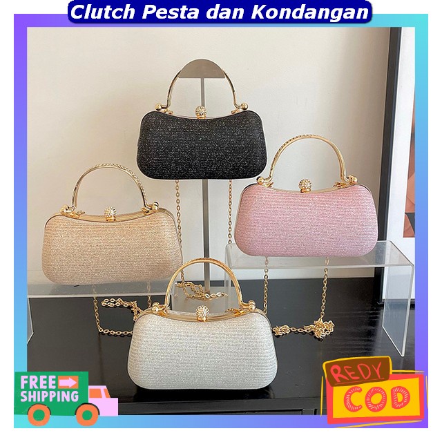 Clutch Bag Wanita Import Premium Original Elegan Hanbag Tas Wanita Import Branded Terbaru Original M