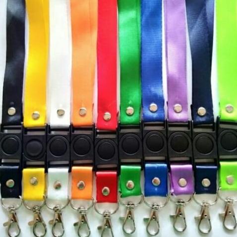 

Tali Gantungan Id Card Case Tali Lanyard Name Tag Polos Kode 988