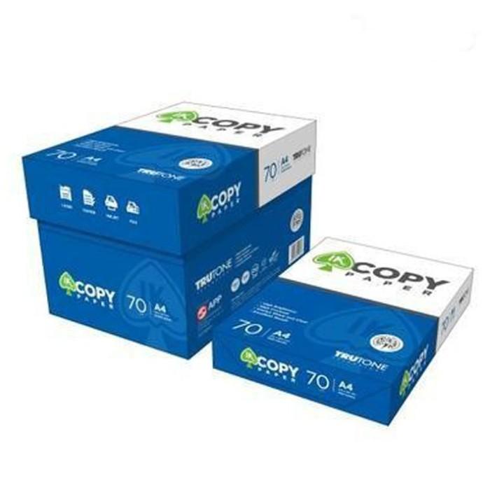 

TERLARIS - KERTAS HVS F4 70GRAM MERK COPYPAPER 1 RIM (ISI 500 LEMBAR)