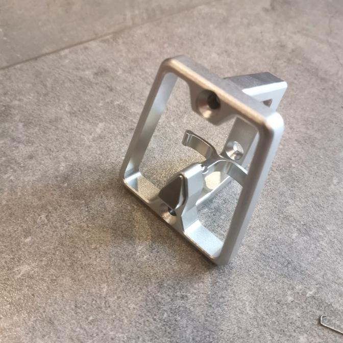 Terlaris Front block ACEOFFIX cnc Alloy ultra light for bromptonN 3sixty SILVER