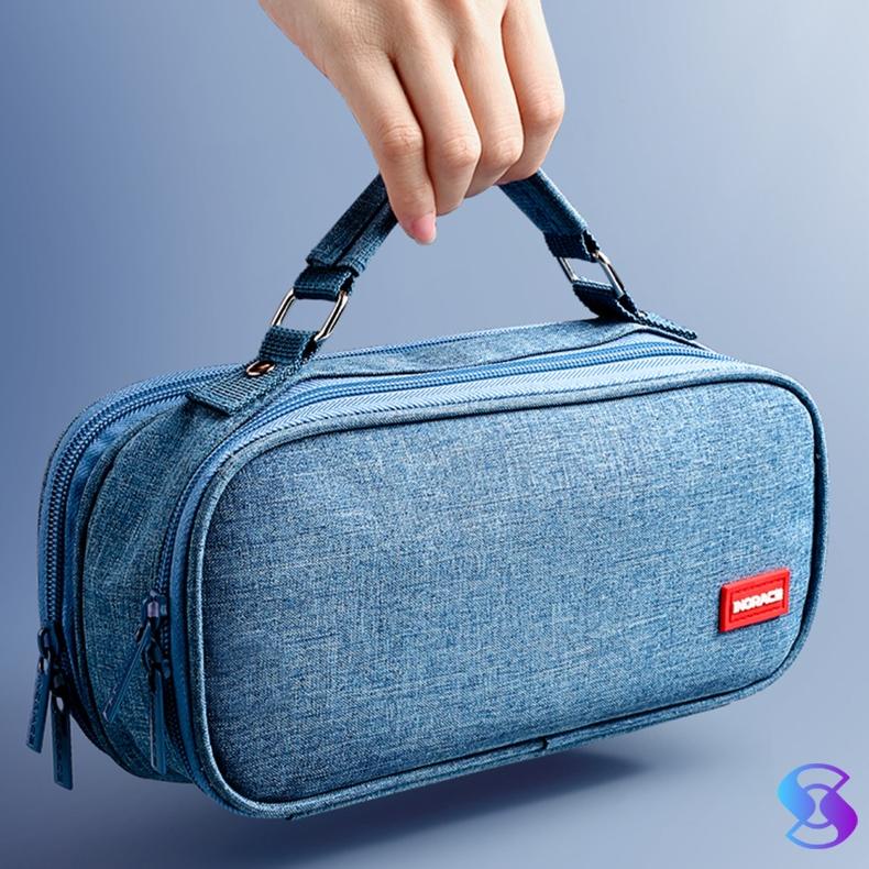 

Termurah tas pensil, kapasitas besar, kapasitas super, lima lapis alat tulis terbuka ganda, sederhana, penting untuk sekolah menengah pertama, tas kanvas bernilai tinggi, anak laki-laki-cakivskl6z RKS239