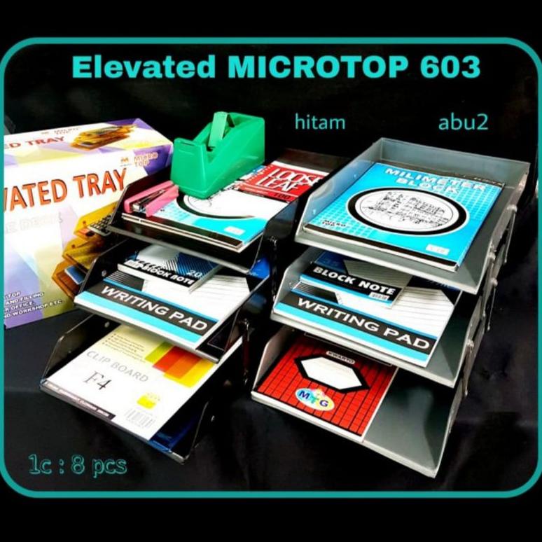 

Promo Rak 3 Susun/Laci Dokumen/Rak Organizer/Rak Kertas Meja/Penyimpanan/Elevatet Tray Dg771