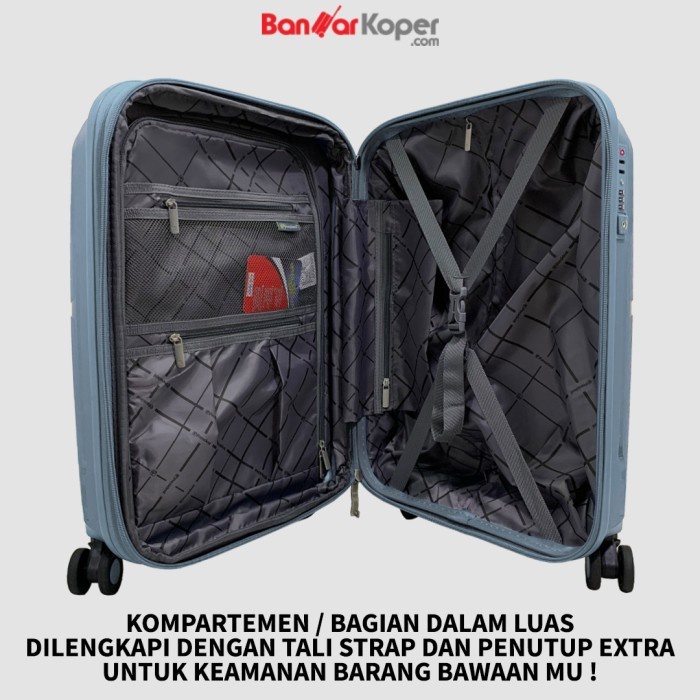 Tas Koper President 1918 Original Koper 24 Inch Hardcase Anti Pecah