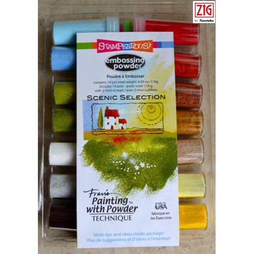 

Stampendous Embossing Scenic Selection EK 141