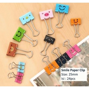 

Promo Smile Paper Clip 25Mm - Barang Unik - Stasionary