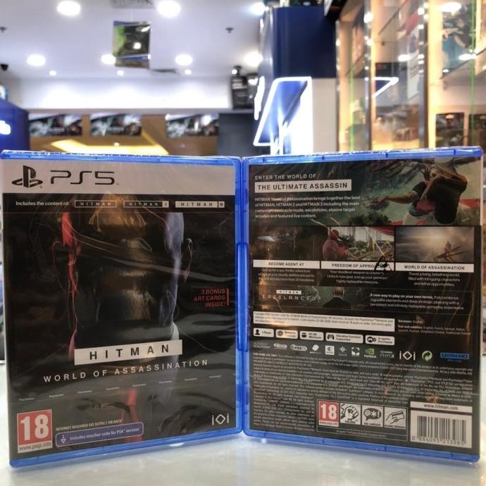 PROMO PS5 HITMAN WORLD OF ASSASSINATION #ORIGINAL