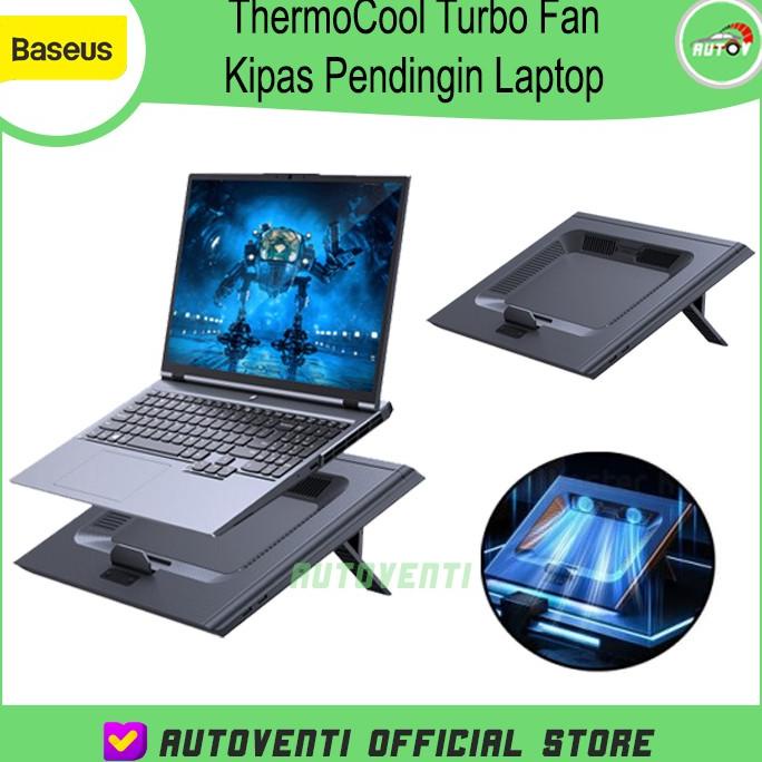 READY BASEUS ThermoCool Turbo Fan Stand Dudukan Meja Kipas Pendingin Laptop