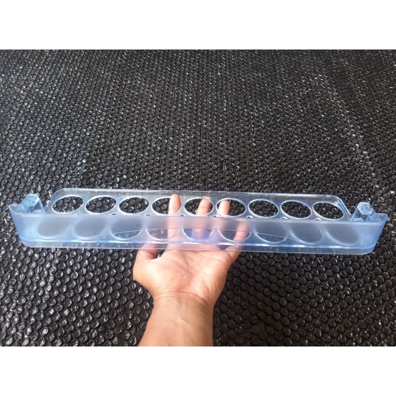 Rak kulkas Sharp 1 pintu rak pintu tatakan telur kulkas Sharp 1 pintu