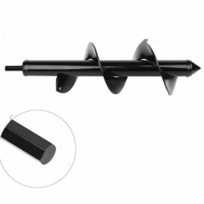 fif Medium Mata Bor 30 cm diameter 8 cm Penggali Lubang untuk Tanah Kebun